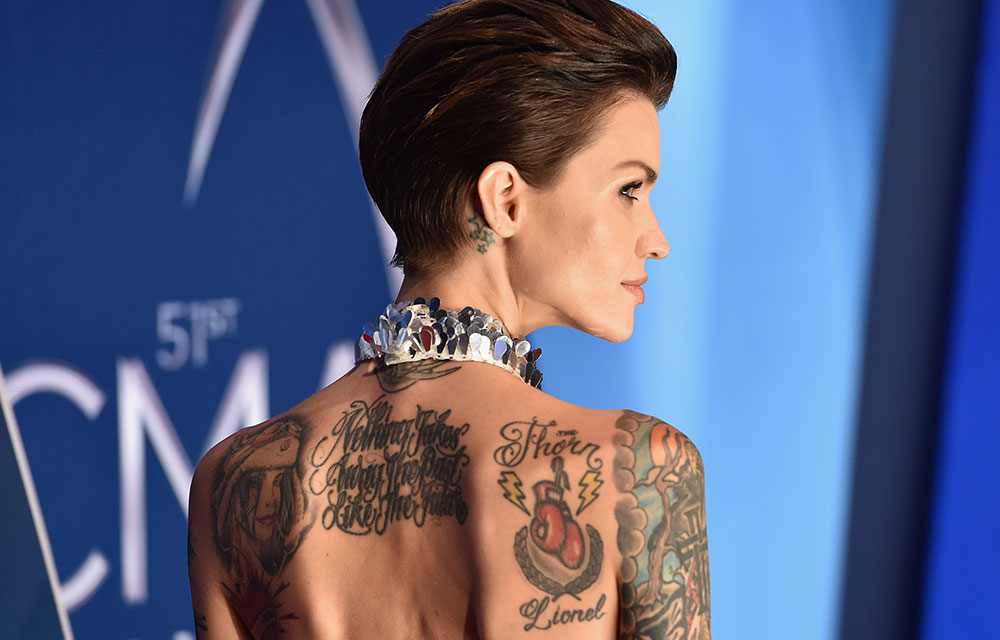 actress ruby rose attends the annual