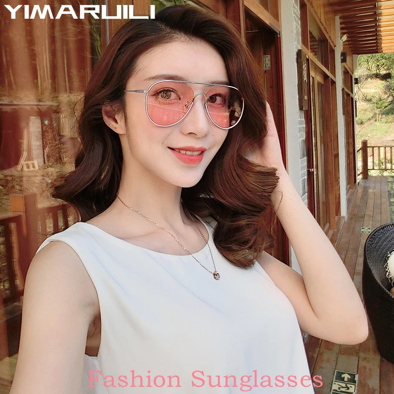 yimaruili new nylon lens sunglasses fashion