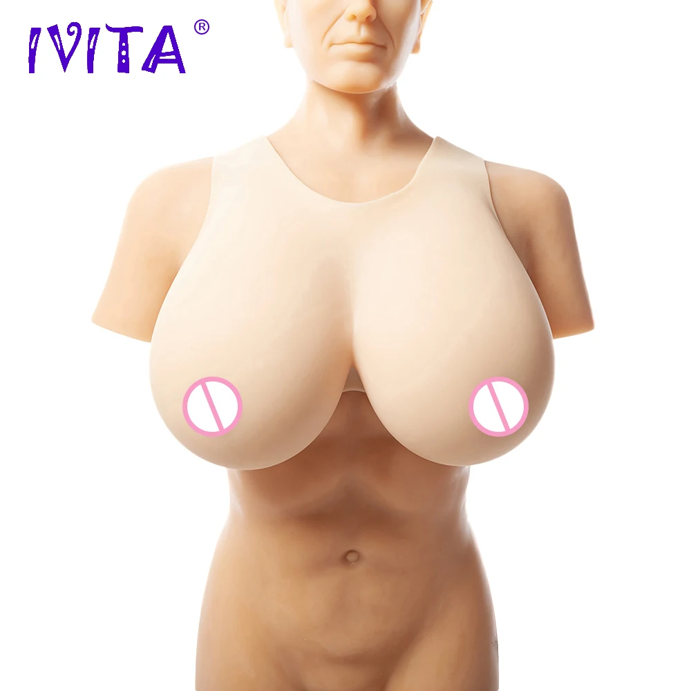 ivita artificial silicone breast forms realisitic