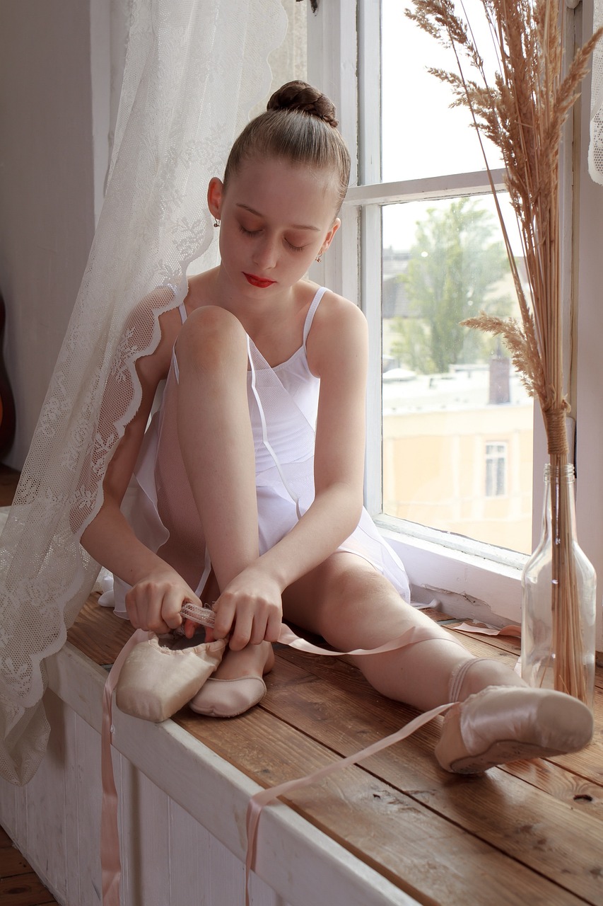 ballerina balet aktif keseimbangan