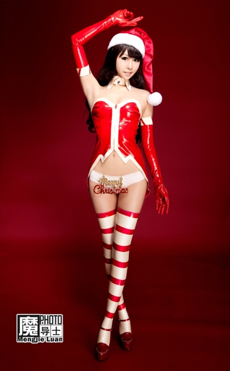 jing santa girl cosplay