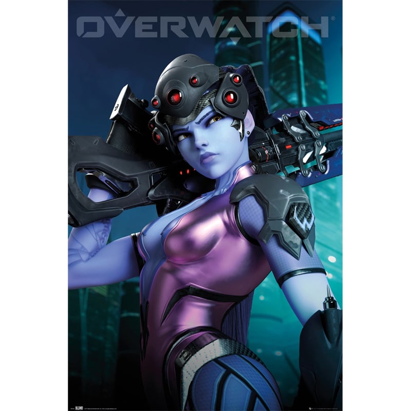 overwatch widow maker maxi poster concept